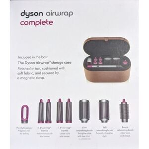 Dyson Airwrap™ Complete, Nickel/Fuchsia Set Box